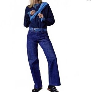 We The Free-Tinsley Baggy High rise Flocked jeans (27)